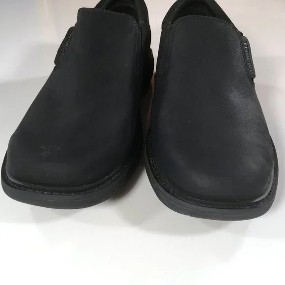 Merrell World Vue Moc Slip On Shoes Mens Size 11 Black Leather J94005 - Picture 6 of 9